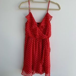 Red  Forever21 dress!!!!